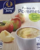 Mängden socker i Purée de pommes sans sucres ajoutés