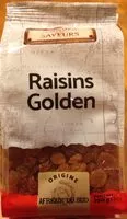 Mängden socker i Raisins Golden