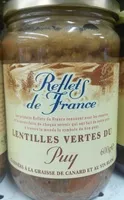 Mängden socker i Lentilles Vertes du Puy Cuisinées à la Graisse de Canard et au Vin Blanc