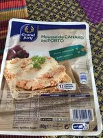Mängden socker i 180G Mousse Canard Porto Grand Jury