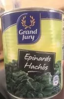 Mängden socker i Epinards hachés