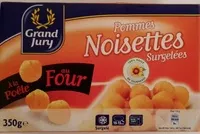 Mängden socker i Pommes Noisettes Surgelées