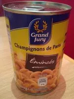 Mängden socker i Champignons de Paris émincés