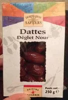 Mängden socker i Dattes Deglet Nour