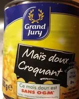 Mängden socker i Maïs doux croquant