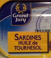 Mängden socker i sardines huile de tournesol