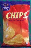Mängden socker i 200G Chips Grand Jury