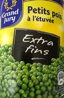 Mängden socker i Bte 4 / 4 Petits Pois Extra Fins Etuve Grand Jury