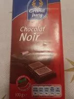 Mängden socker i Chocolat noir 100g