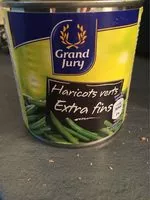 Mängden socker i Haricots Verts Extra Fins