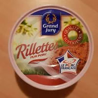 Mängden socker i Rillettes pur porc