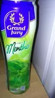 Mängden socker i Sirop de menthe