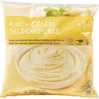 Mängden socker i Purée cuisinée Au céleri