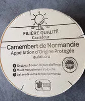 Mängden socker i Camembert de Normandie AOP (20% MG) au lait cru