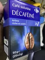 Mängden socker i Café soluble DÉCAFÉINÉ