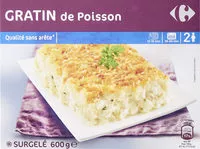 Mängden socker i Gratin de poisson