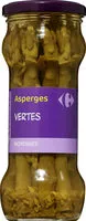 Mängden socker i Asperges vertes