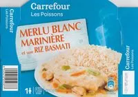 Mängden socker i Merlu blanc marinière et son riz basmati