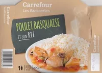 Mängden socker i Poulet basquaise et son riz