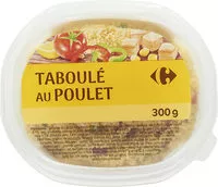 Mängden socker i Taboule au poulet roti