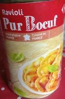 Mängden socker i Ravioli Pur Bœuf