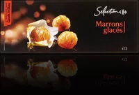 Mängden socker i Marrons glacés