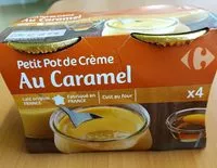 Mängden socker i Petit pot de crème au caramel aux oeufs frais