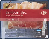 Mängden socker i Jambon sec 7 mois d'âge