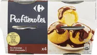 Mängden socker i Profiteroles au chocolat