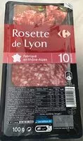 Mängden socker i Rosette de Lyon