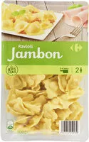 Mängden socker i Ravioli jambon