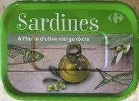 Mängden socker i Sardines à l'huile d'olive vierge extra