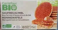 Mängden socker i Gaufres au miel