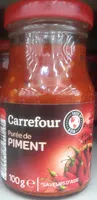 Mängden socker i Purée de piment