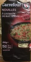 Mängden socker i Noodles aux oeufs