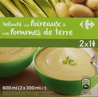 Mängden socker i Velouté aux Poireaux & pommes de terre