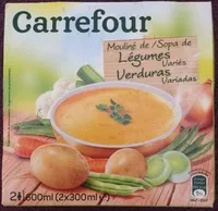 Mängden socker i Mouliné aux 8 Légumes