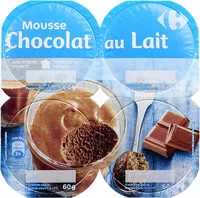 Mängden socker i Mousse Chocolat au Lait