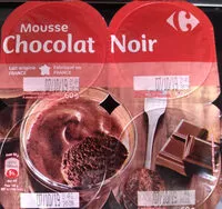 Mängden socker i Mousse chocolat noir