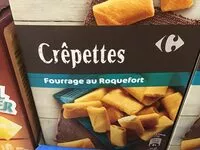 Mängden socker i Crêpettes fourrage au roquefort