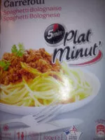 Mängden socker i Spaghetti Bolognaise