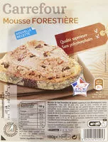 Mängden socker i Mousse forestière