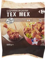 Mängden socker i Grignottes de poulet rôti -Mexicain