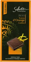 Mängden socker i NOIR Écorces d'Orange Confites