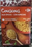 Mängden socker i Couscous aux épices