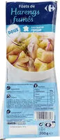 Mängden socker i Filets de harengs fumés