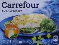 Mängden socker i Colin d'Alaska à la Florentine, Surgelé