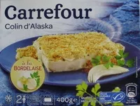 Mängden socker i Colin d'Alaska à la Bordelaise, Surgelé