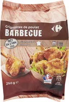 Mängden socker i Grignottes de poulet rôties -Barbecue