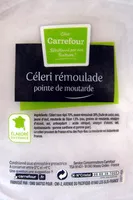 Mängden socker i Céleri rémoulade, pointe de moutarde